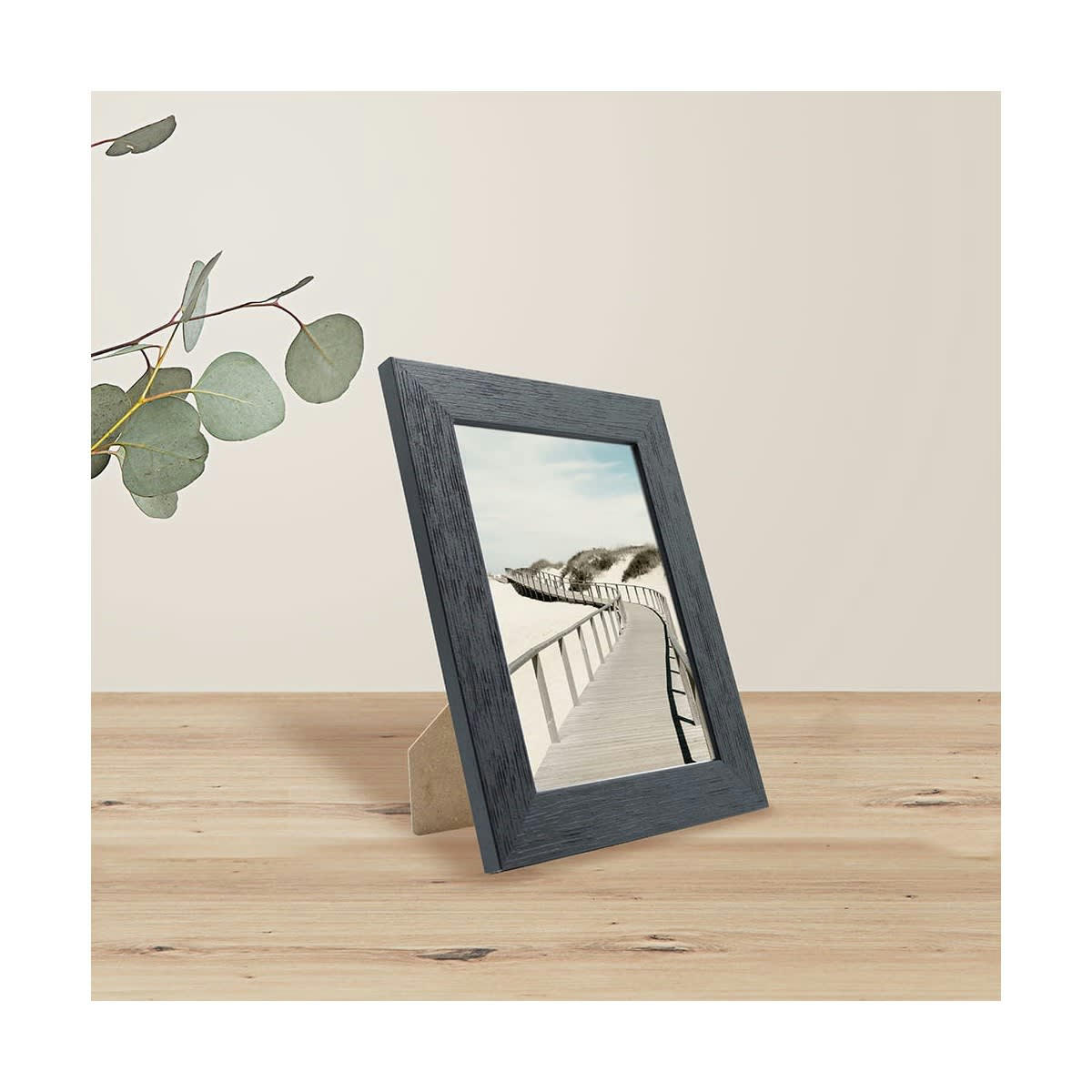 KARMA - Cadre photo noir 13x18 cm bois reconstitué fsc