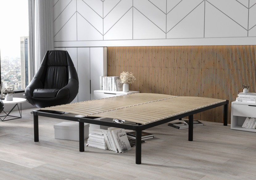 Łóżko metalowe sypialniane WERA 180x200