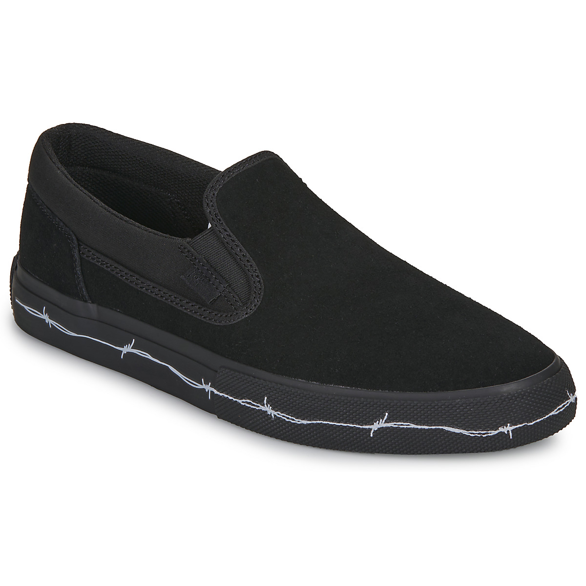 DC Shoes - MANUAL SLIP-ON -  black / Print