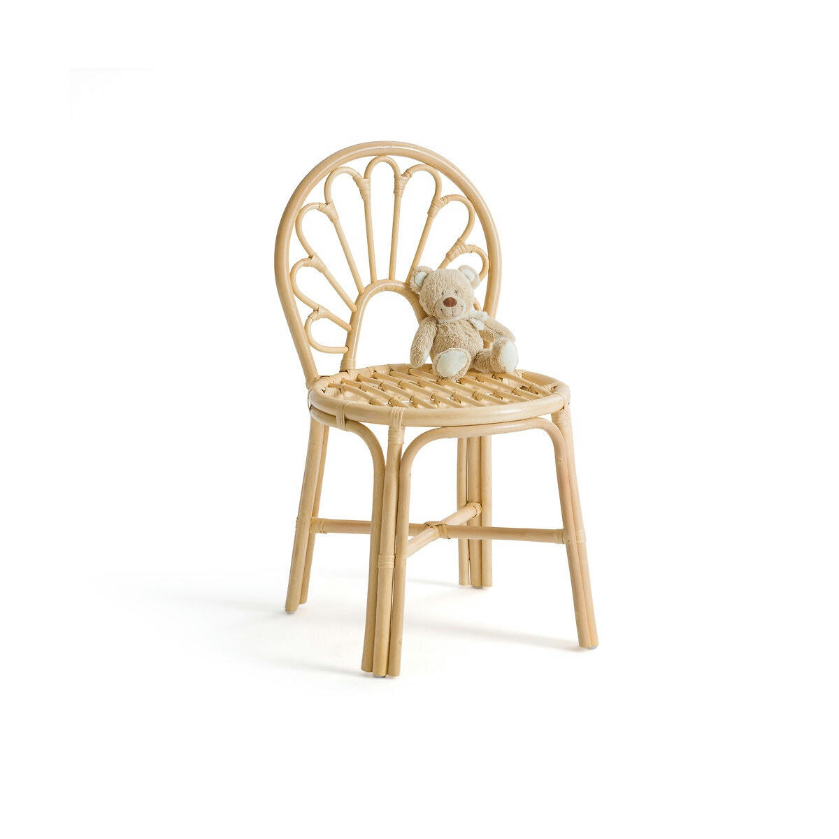 Chaise enfant rotin, Albin