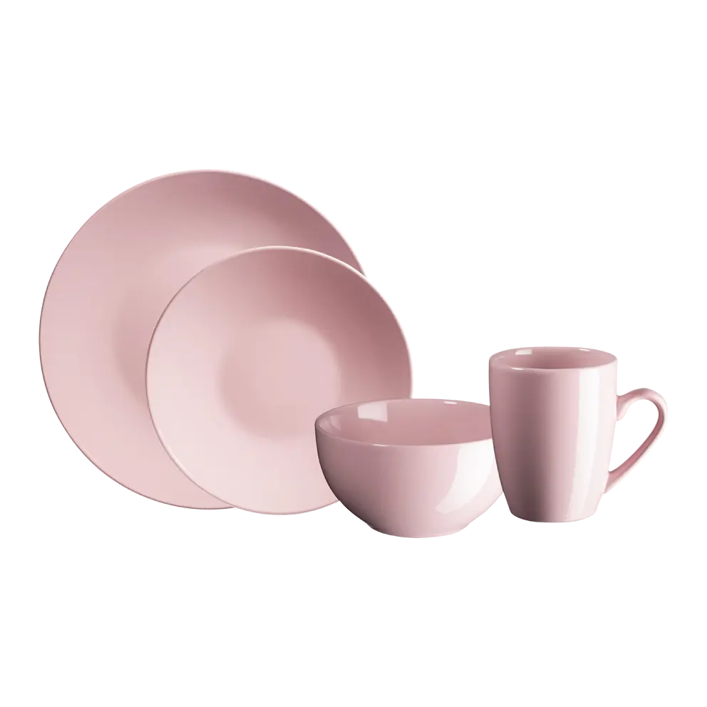 Geschirrset 16-teilig Pastel