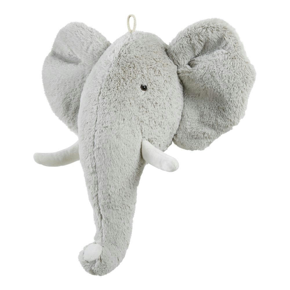 TITOUAN - Trophée mural éléphant 50x50