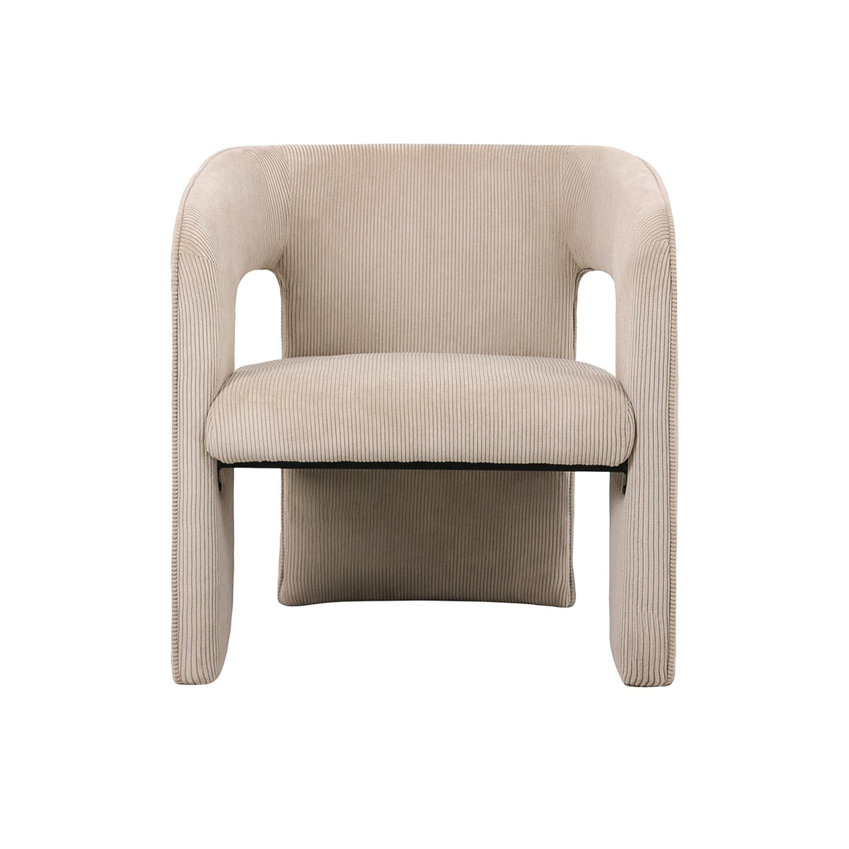 Leitmotiv stoel Vigor - grijs - 66x69x73cm