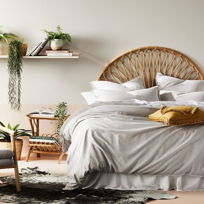 Bamboo Linen Silver Pillowcase