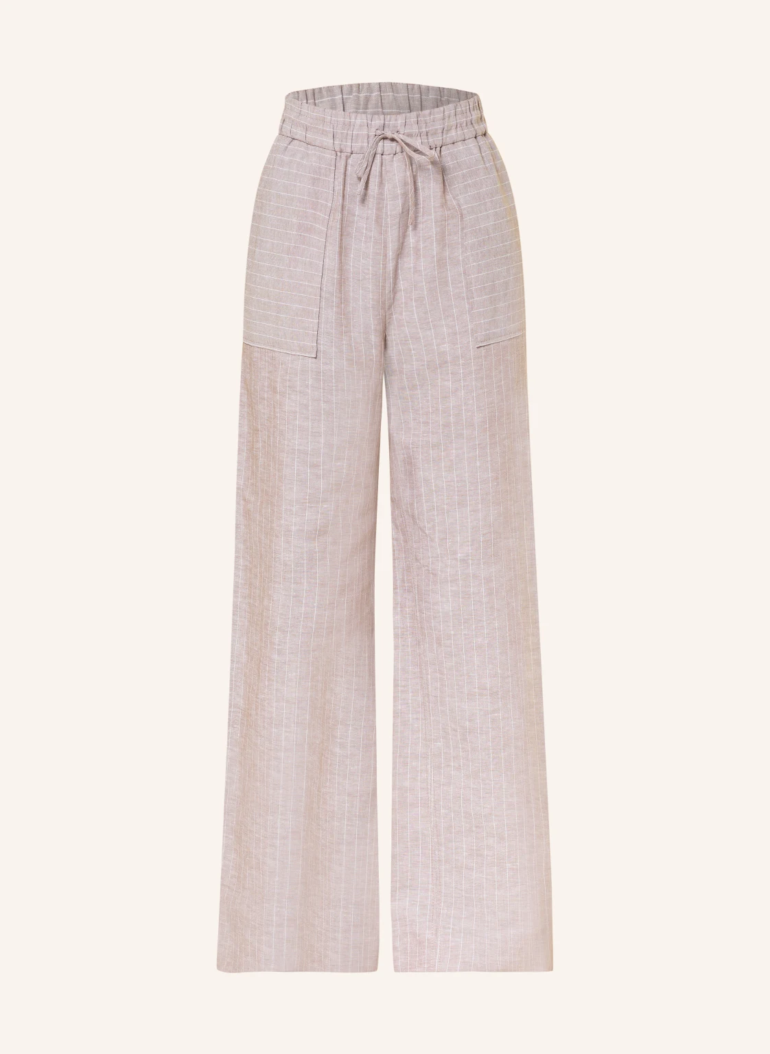 MM by Max Mara Marlenehose FAUNA mit Leinen