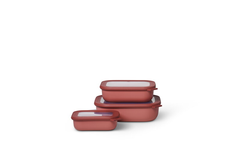 Multikom Cirqula rechthoekig 3-delige set (500 1000 2000) - Vivid mauve