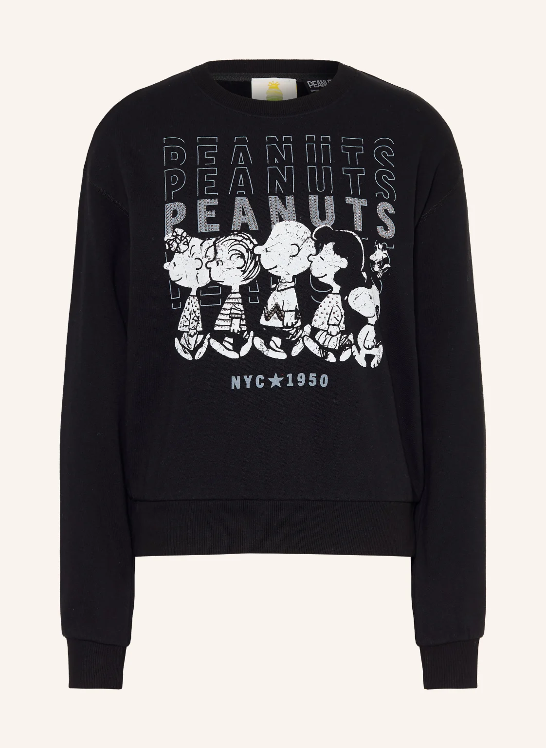 Princess GOES HOLLYWOOD Sweatshirt mit Schmucksteinen