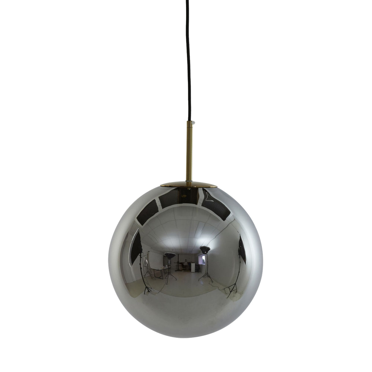 Light & Living hanglamp Medina - zwart - Ø40cm