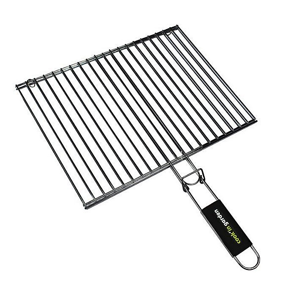 COOK Grille double rectangulaire - 40 x 30 cm