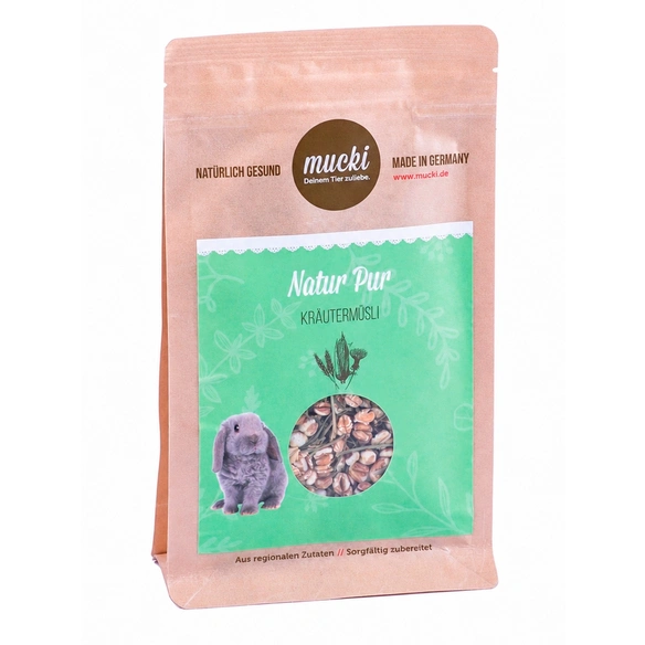 Ergänzungsfuttermittel »Natur Pur«, 125 g, fürZwergkaninchen / Kleinnager