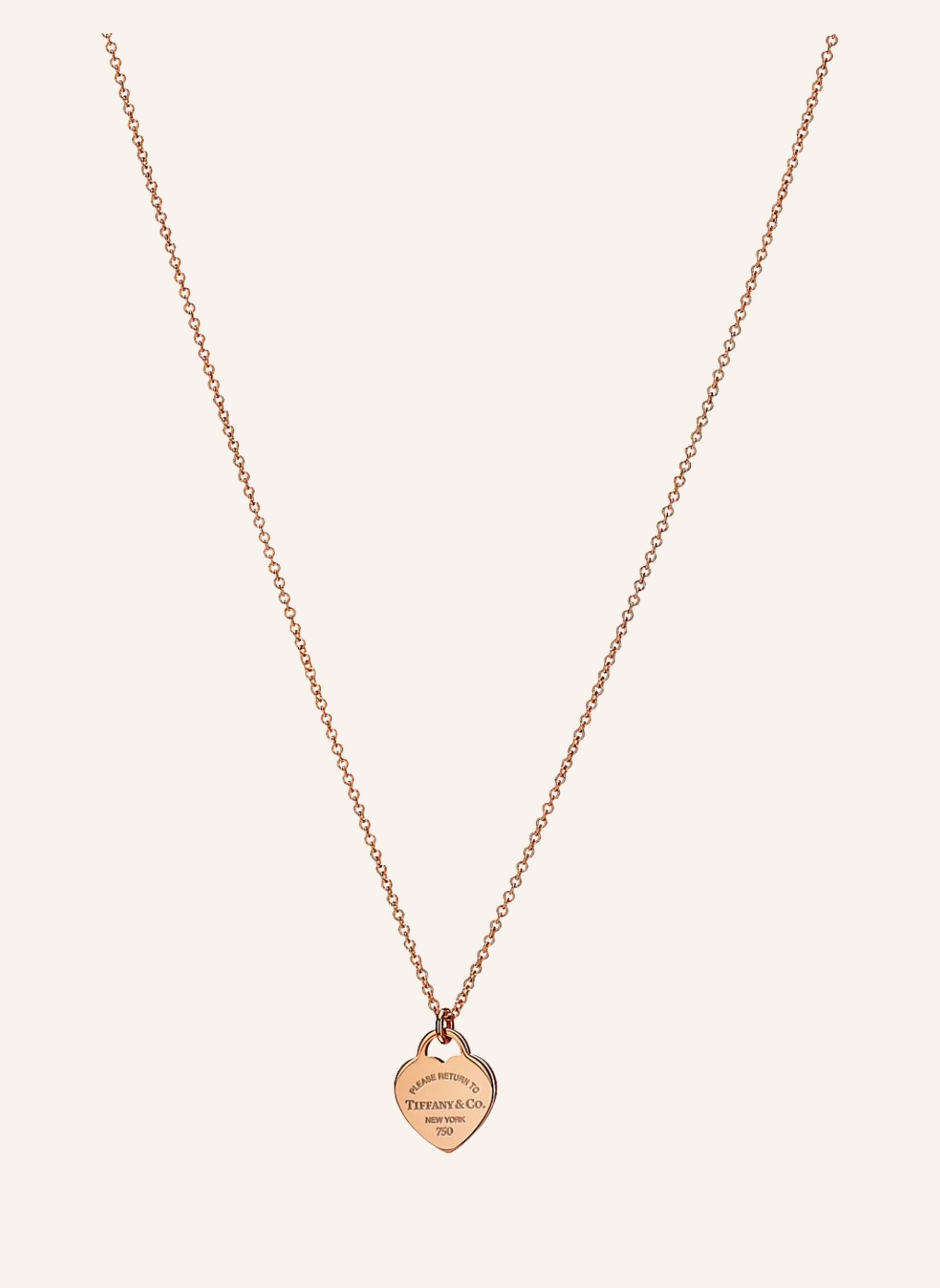 TIFFANY & Co. Anhänger RETURN TO TIFFANY™ aus 18 Karat Roségold
