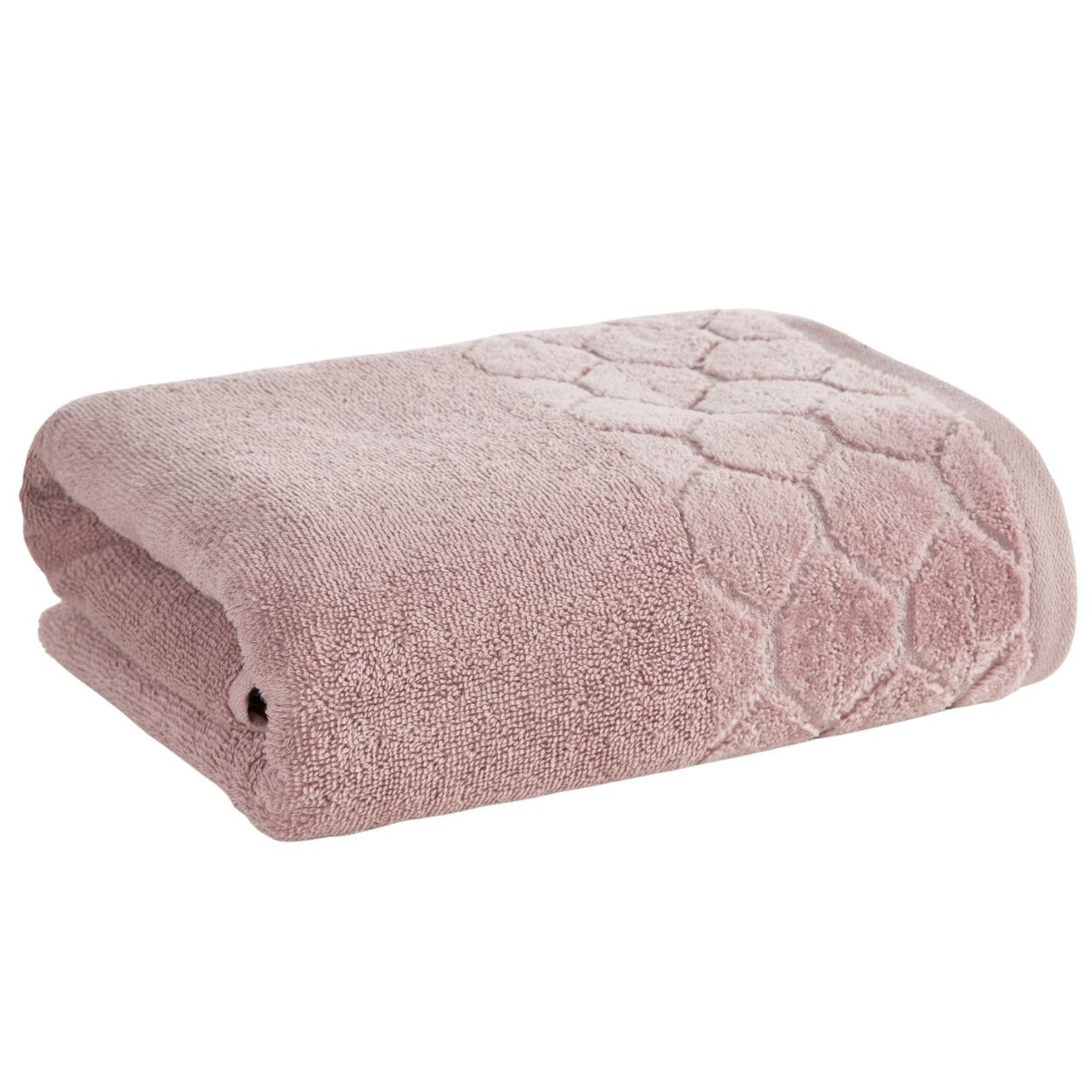 Ręcznik kąpielowy LUMIA 50x90 cm puder róż 100% bawełna 550 g/m²