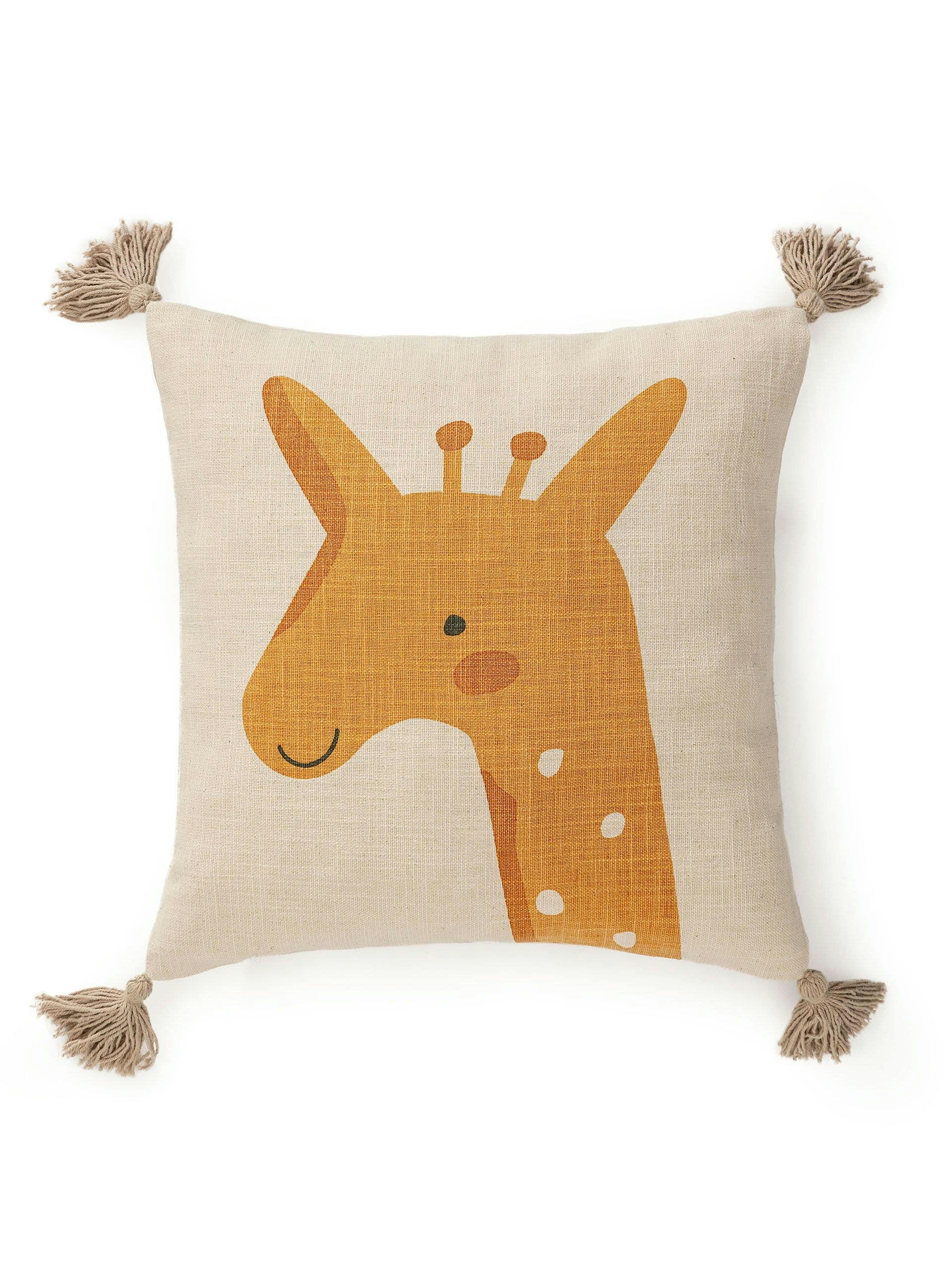 SAVANNAH - Housse de coussin jaune 40x40