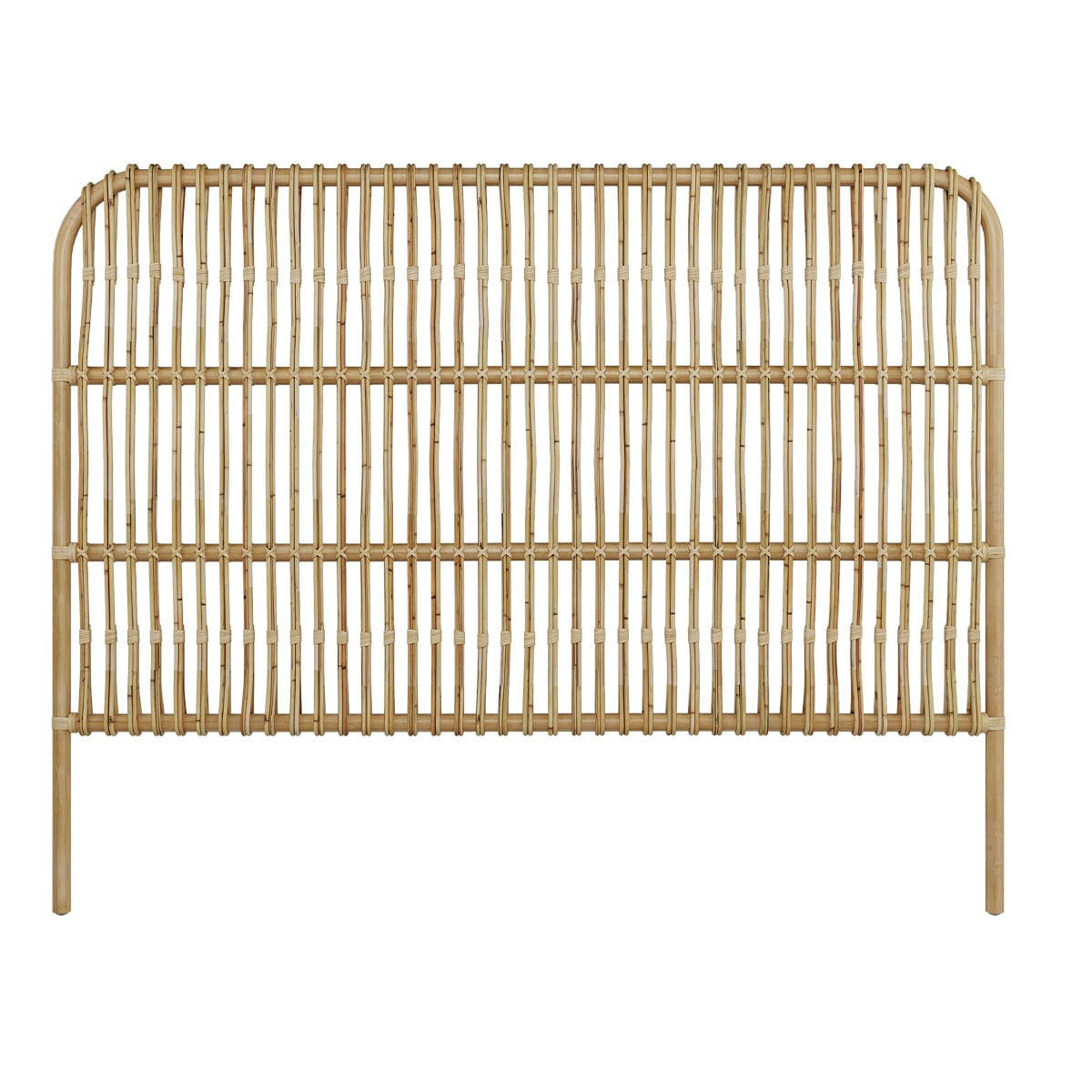 MORPHÉE - Tête de lit en rotin naturel 140 cm