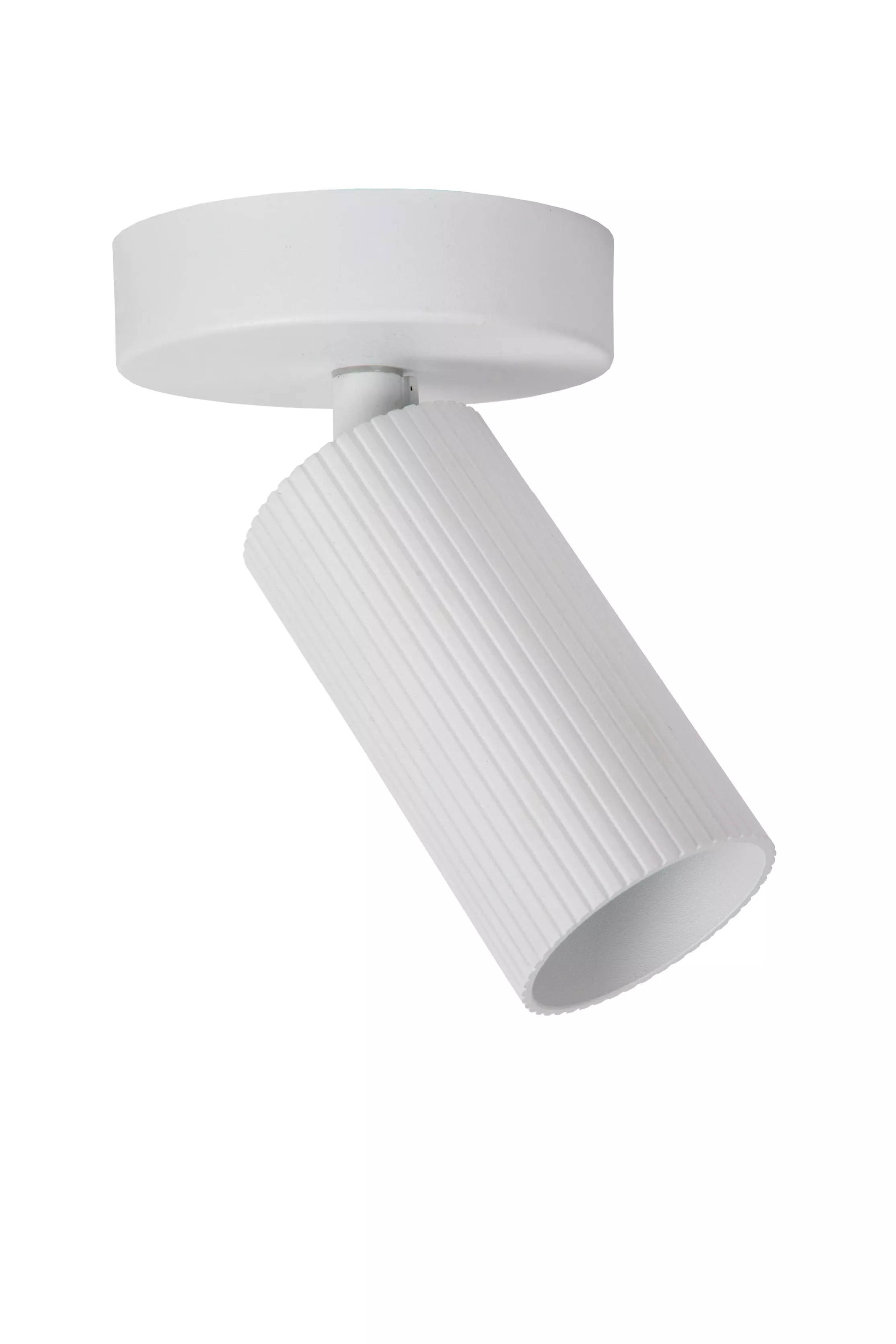 Spot reflektor okrągły biały CLUBS 1xGU10x40W wym:17,7x10x10cm IP20 Lucide