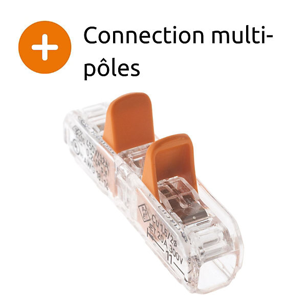 Borne à leviers Wago S221 In Line 4mm² (à l'unité)