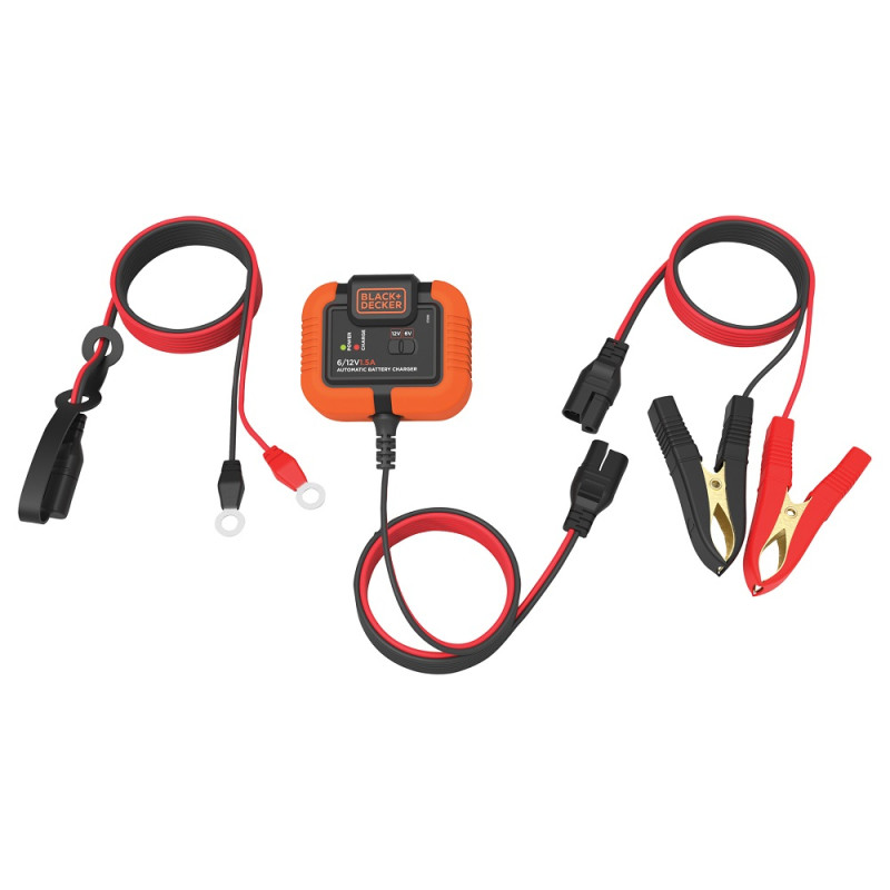 Chargeur de batterie 6 - 12 V 1,5 A BLACK DECKER