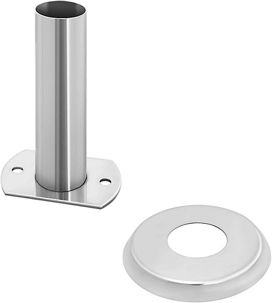 Echelle de Piscine en INOX avec 4 Marches - Convient pour Piscine Creusée Enterrée- 180kg Max
