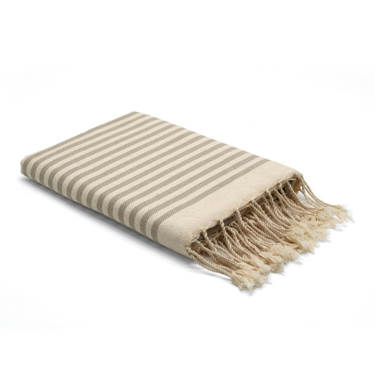 HOSSEGOR - Fouta coton  100x200 taupe
