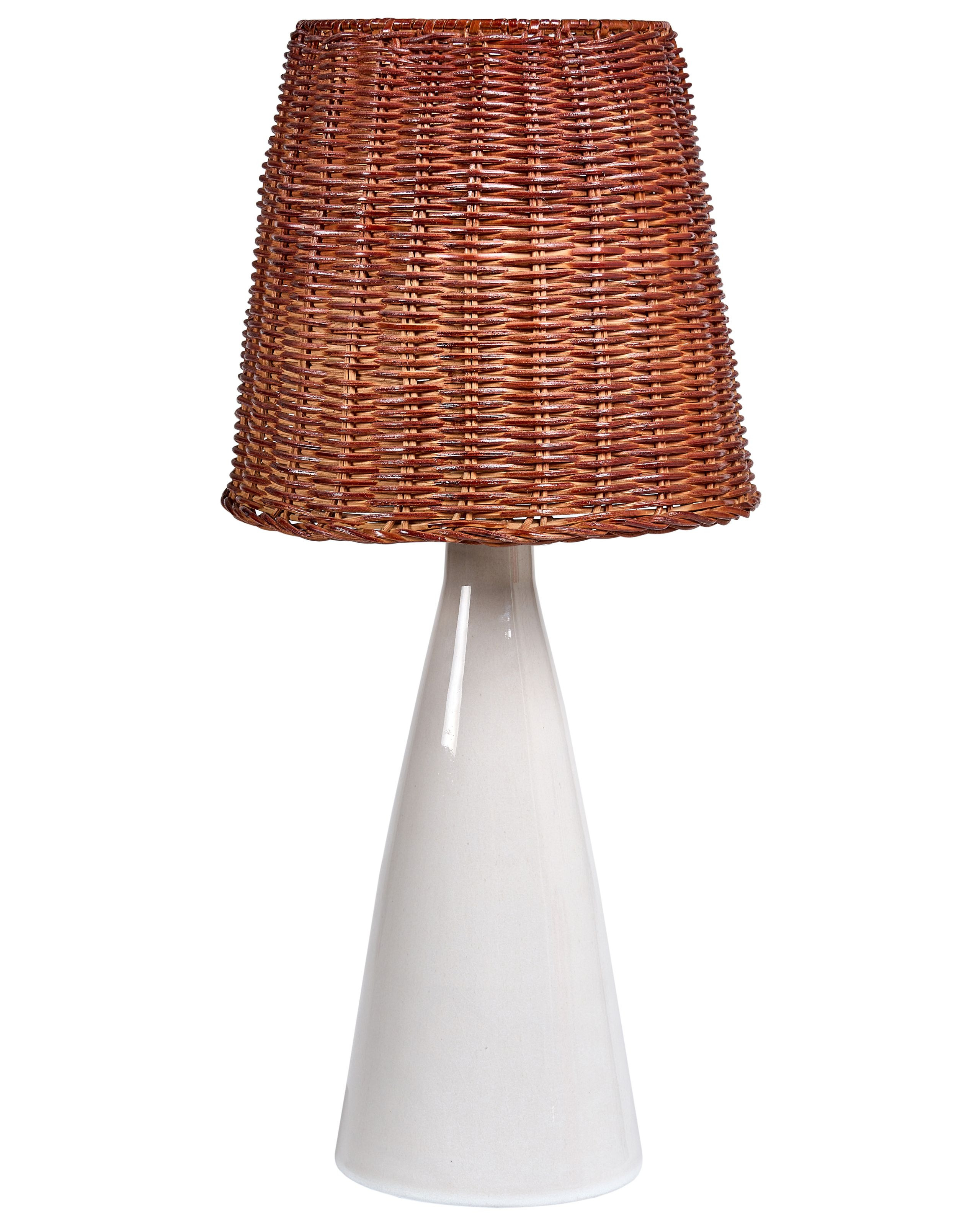 Lampa stołowa MADURU Ceramika Biały