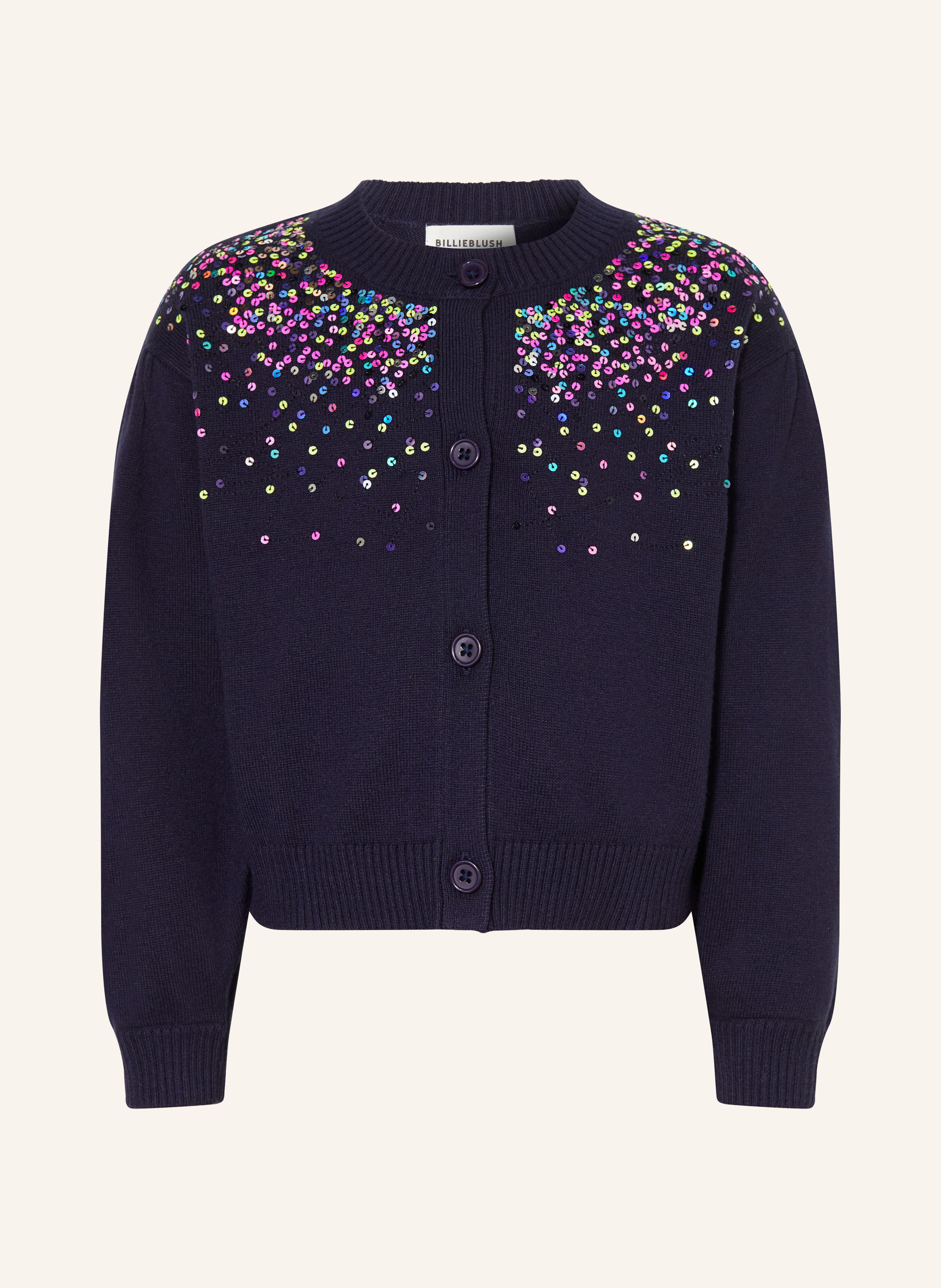 Billieblush Strickjacke mit Pailetten
