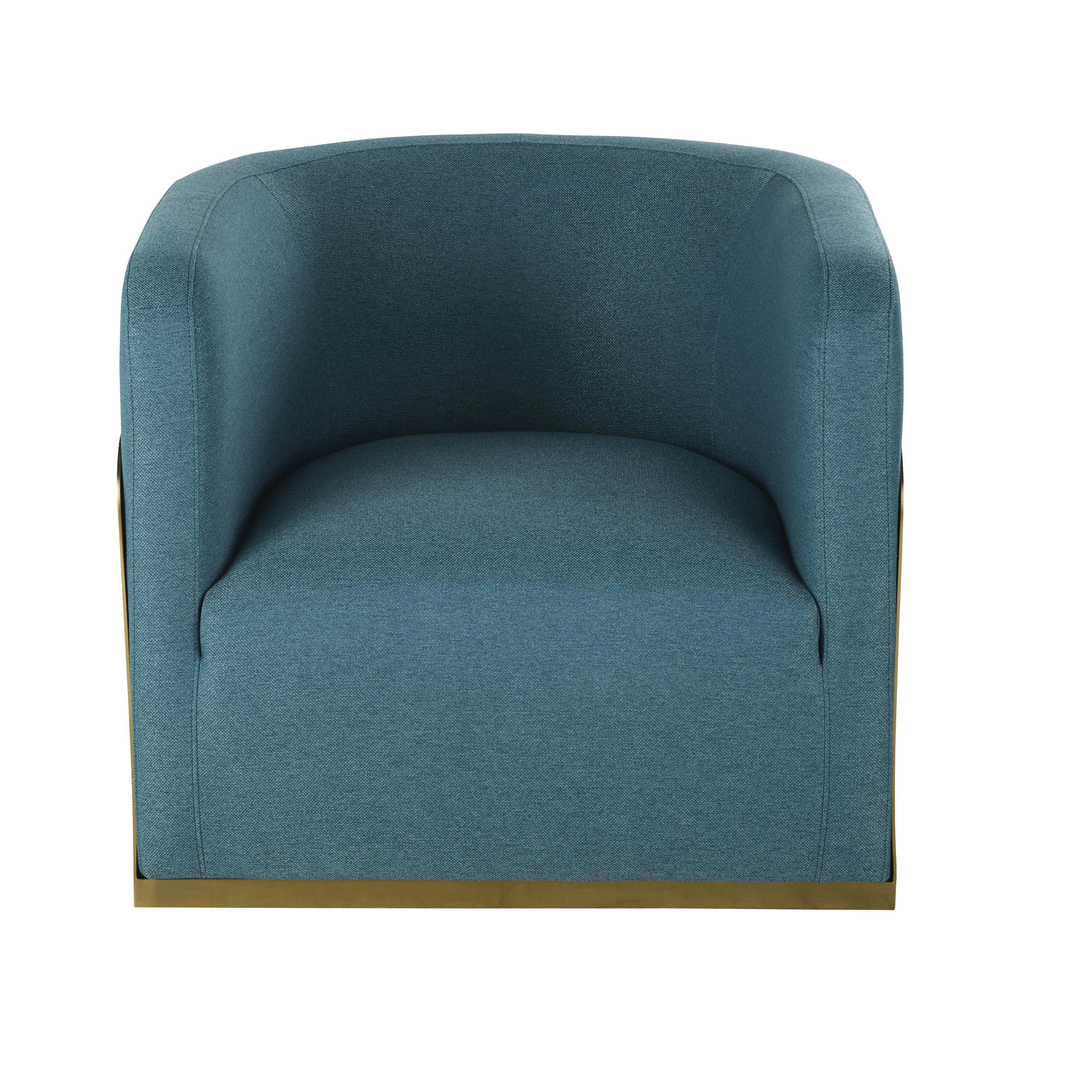 Bling Business - Fauteuil professionnel bleu-vert et doré