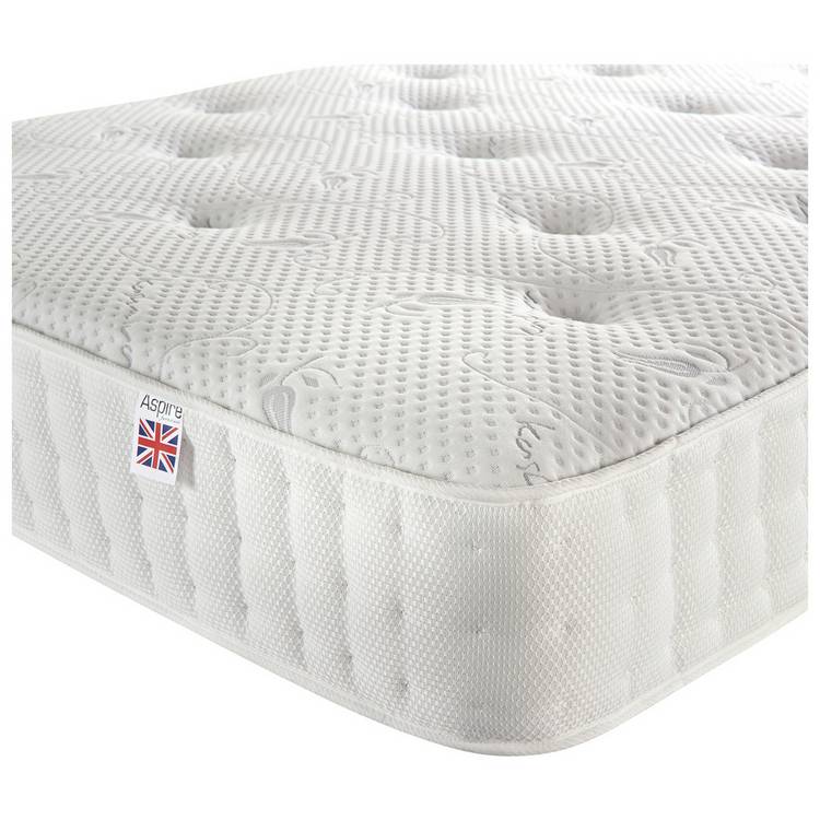 Aspire Cashmere 1000 Pocket Spring Mattress - Single