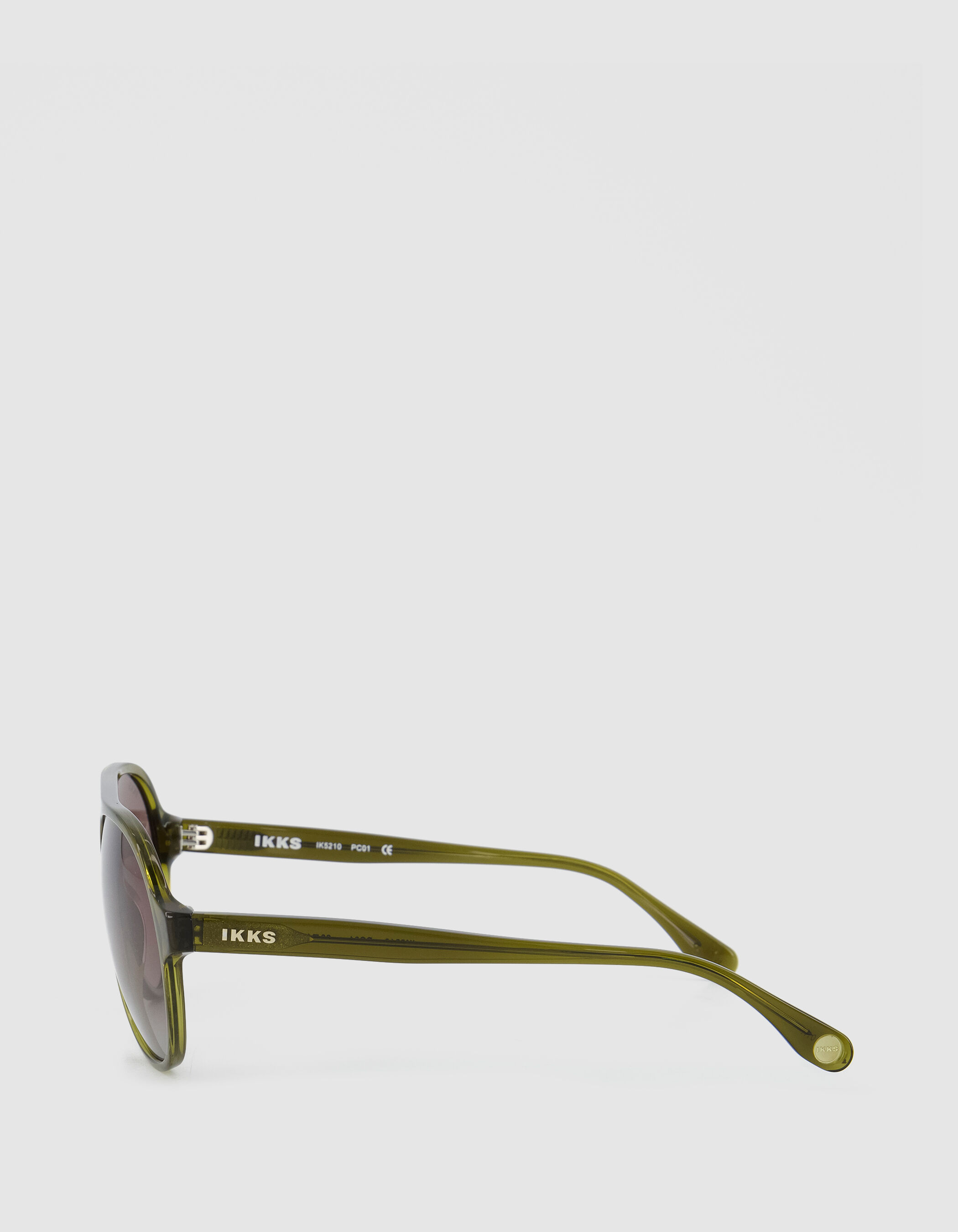 Lunettes solaires Dino aviateur marron Femme
