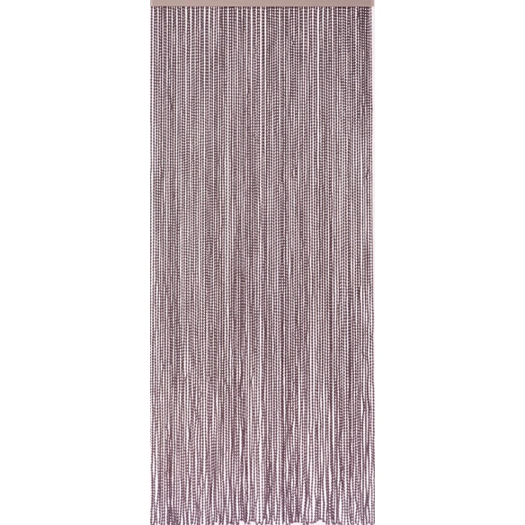 Türvorhang, dunkelgrau, Polyester