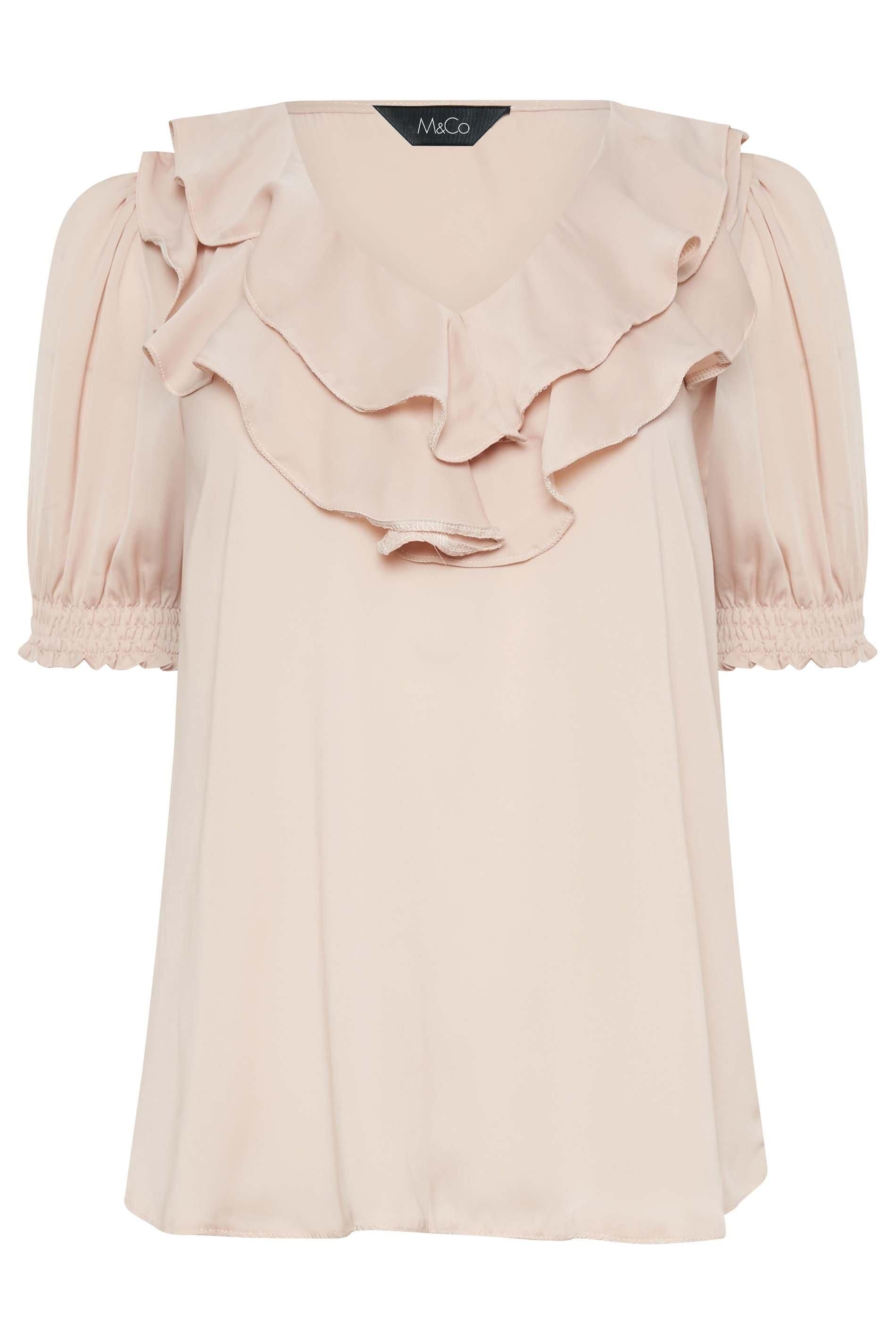 M&Co Frill Blouse