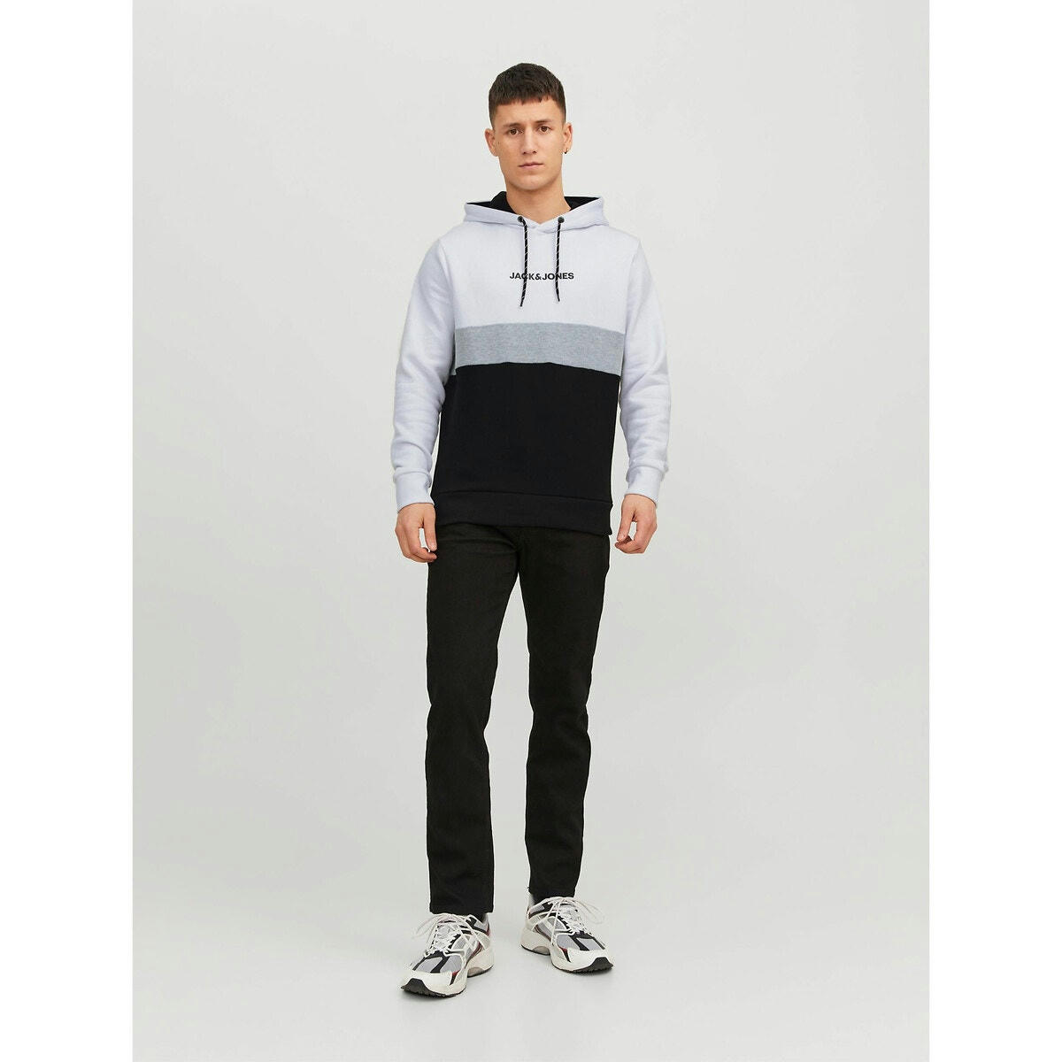 Sweat à capuche color block Jjereid