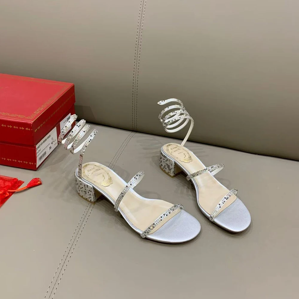 Rene Caovolla Juniper Metallic Sandals