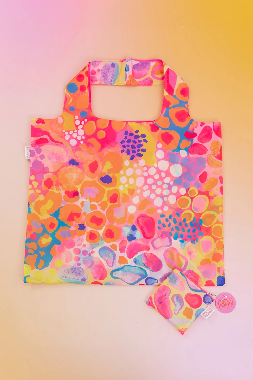 PP Reusable Shopper Bag in Tequila Sunrise by Kasey Rainbow