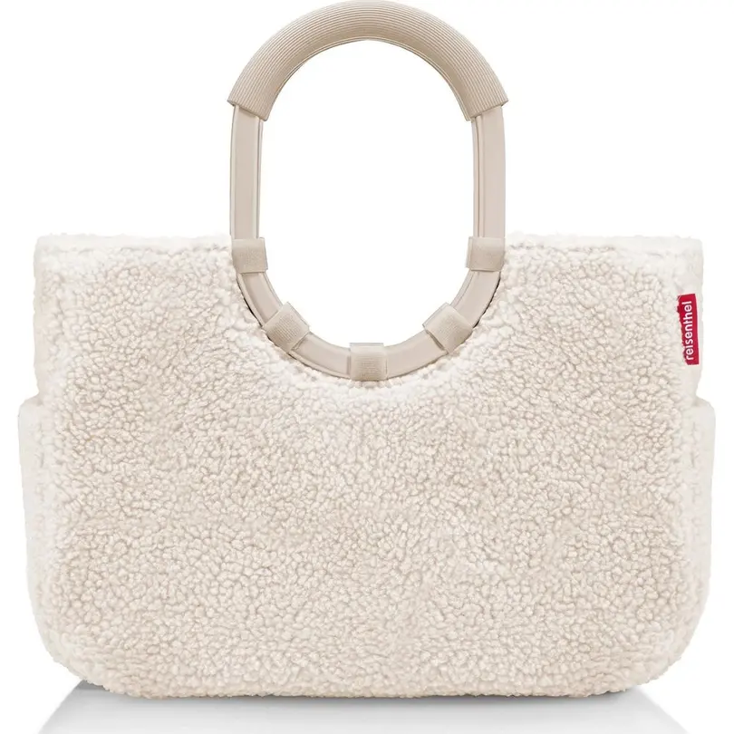 Einkaufskorb loopshopper M Frame Teddy Sand