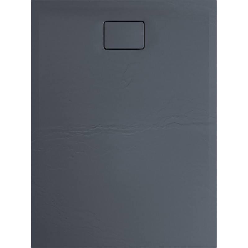 Receveur de douche Terreno rectangle gris silex 120 x 90 cm ALLIBERT