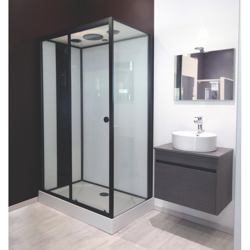 Cabine de douche Nogea rectangle 80 x 120 x 220 cm AYOR BATHROOM