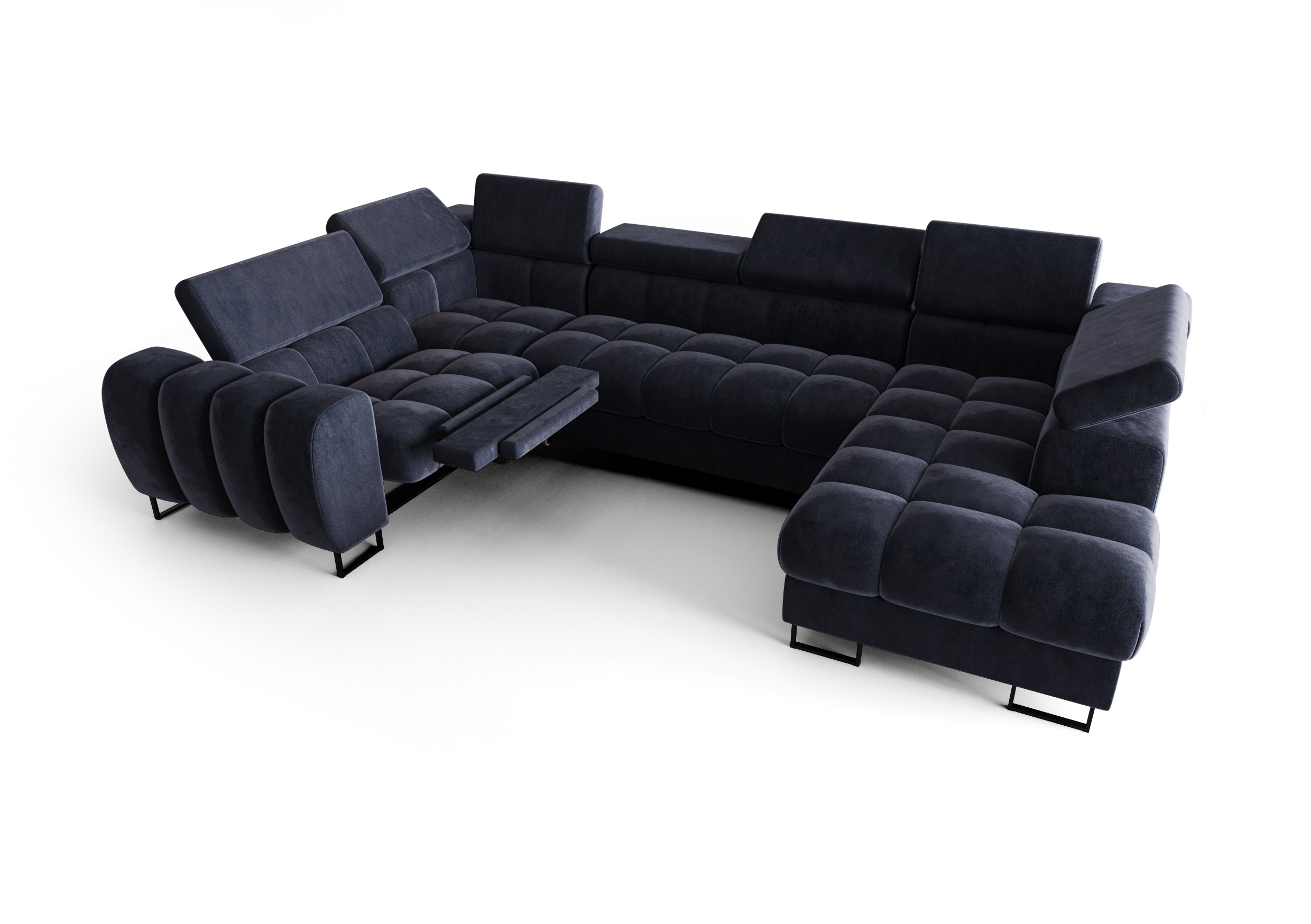 Narożnik Aspen Max II Relax 198X350X170 funkcja spania