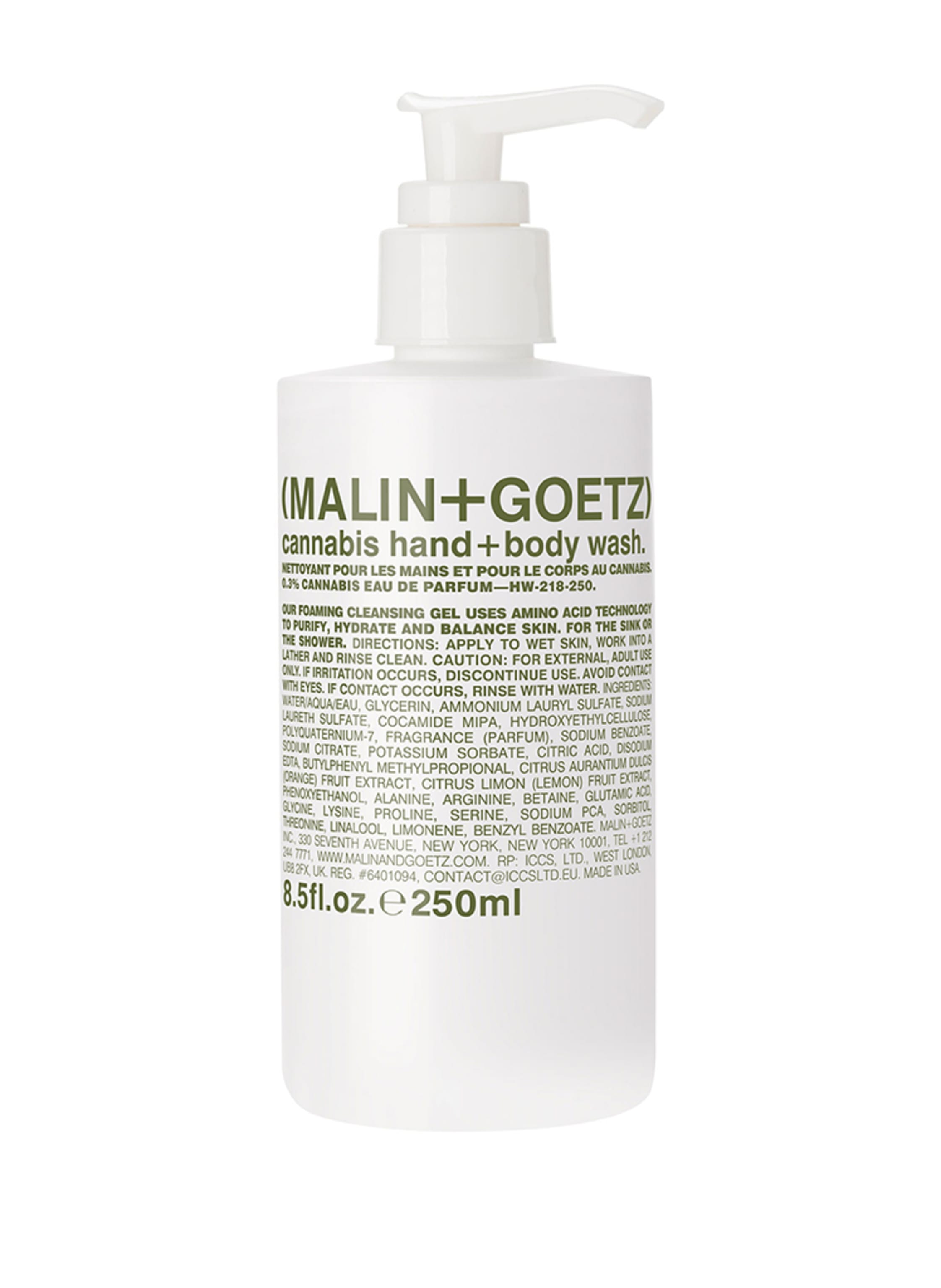(MALIN+GOETZ) CANNABIS HAND   BODY WASH