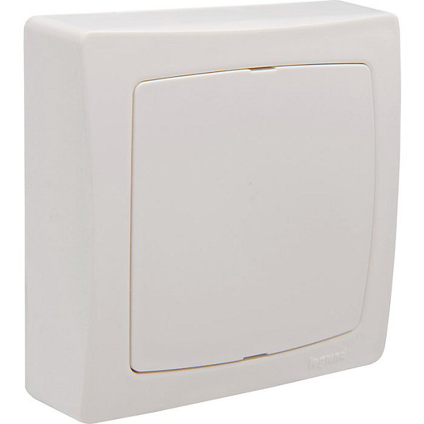 Boîte blanche carrée complète - Saillie - LEGRAND