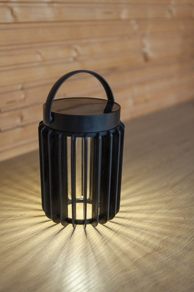 Lampa zewnętrzna przenośna KOZY SOLAR czarny Lutec 6933701330