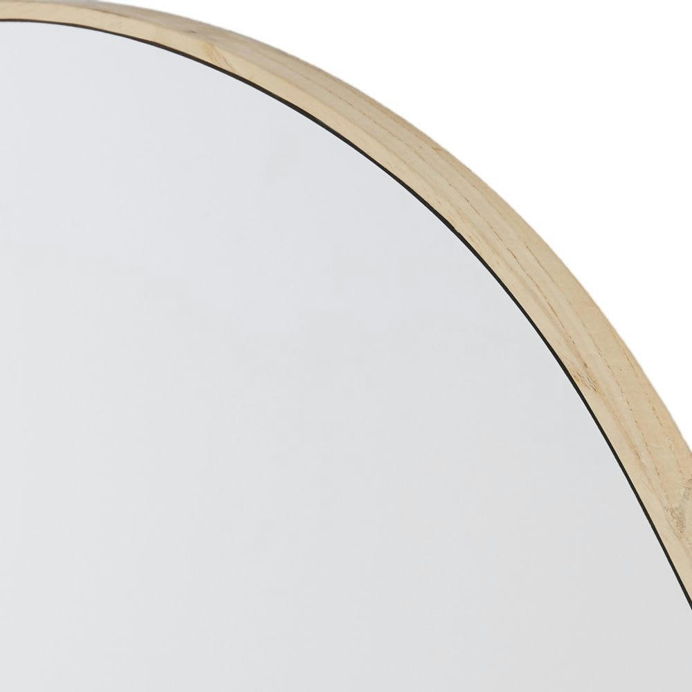 CAURIA - Miroir organique beige 76x129
