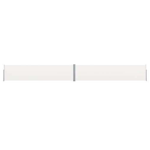 NNEVL Patio Retractable Side Awning 170x1200 cm Cream