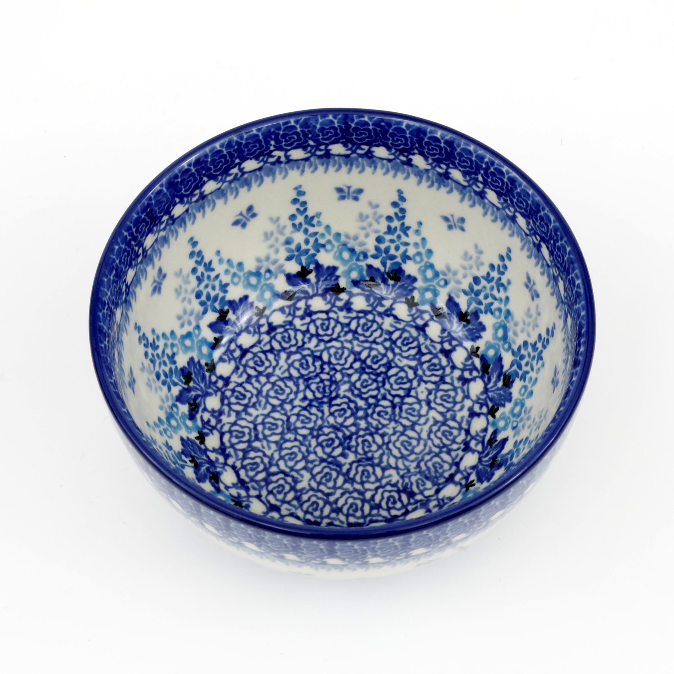Miska ceramiczna 986  3277X Kwiat ostróżki