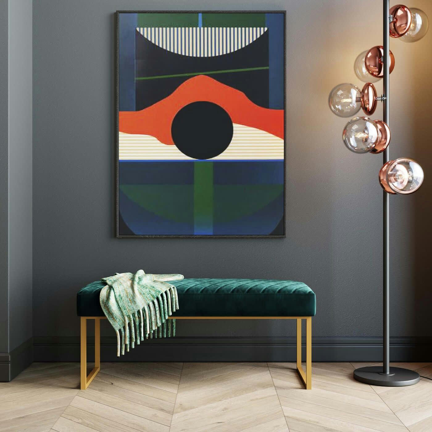 SUNSET - Tableau Sunset 75x100cm Kare Design