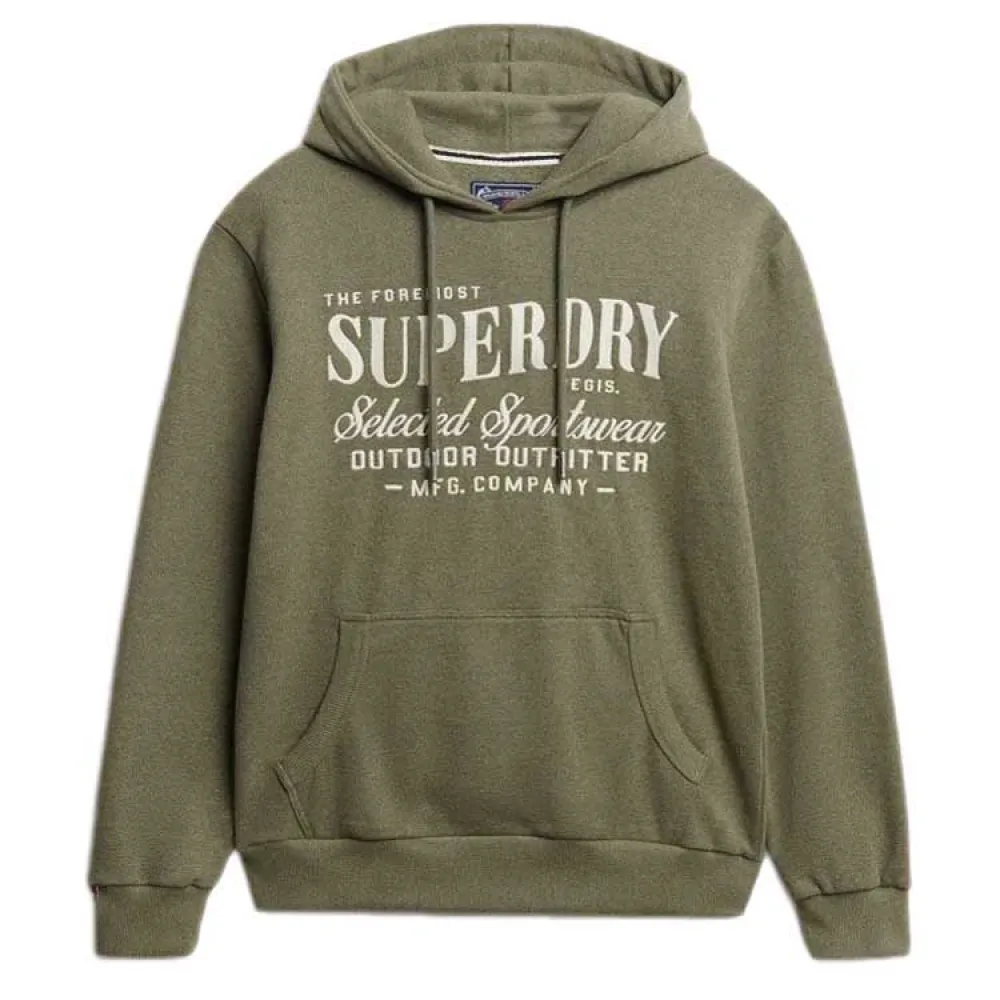 Superdry Outdoor Supply Co Relaxed Fit hoodie