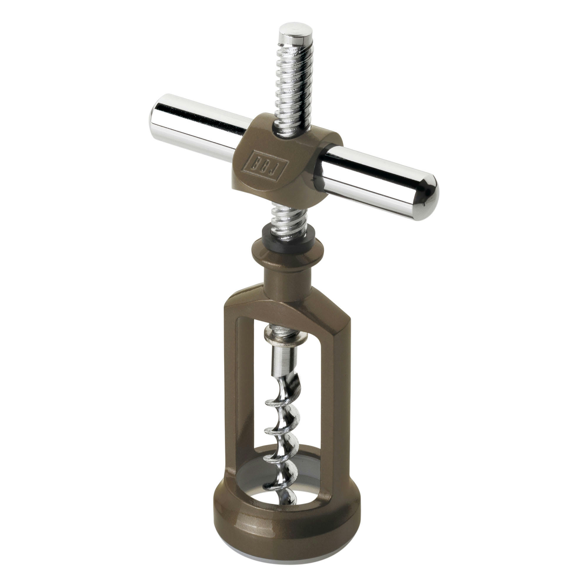 BODEGA LUX - Tire-bouchon à main - peinture métallique Marron Café