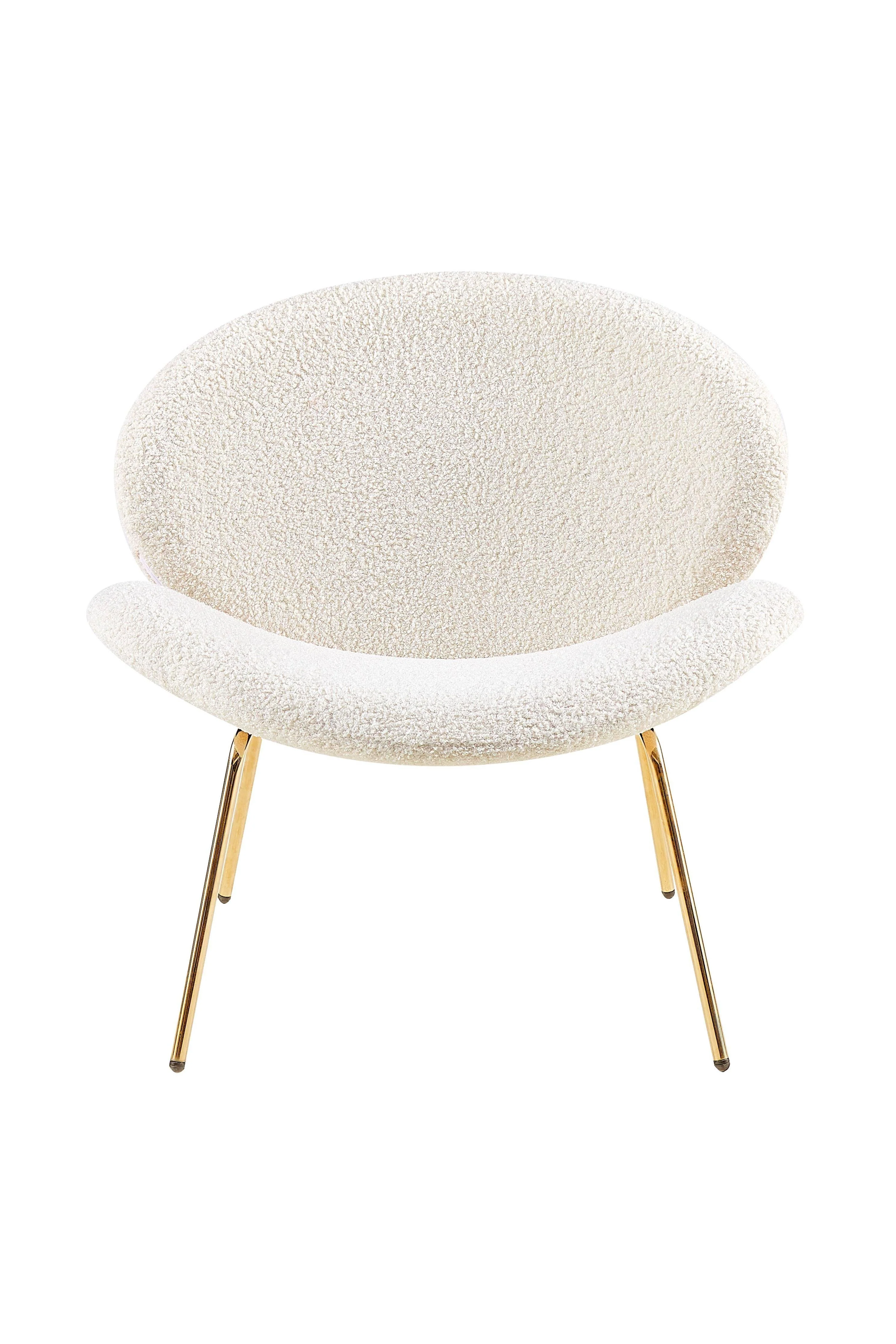 Set van 2 eetkamerstoelen Jaden bouclé