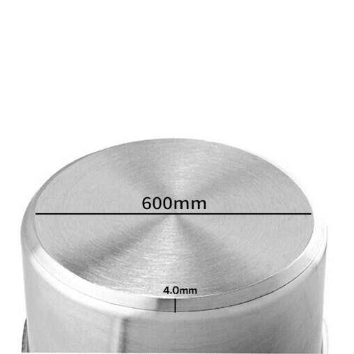 SOGA Stock Pot Thick Stainless Steel 170L 18/10