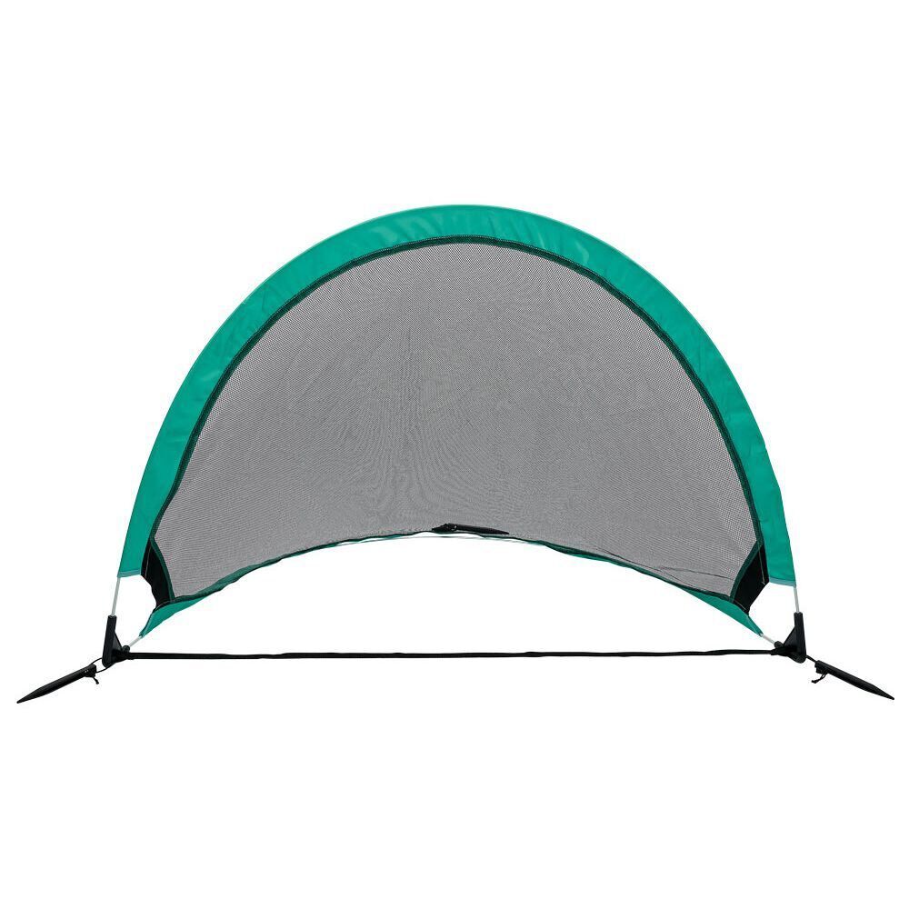 Cage de football pliable avec sac de transport 120xH60cm vert