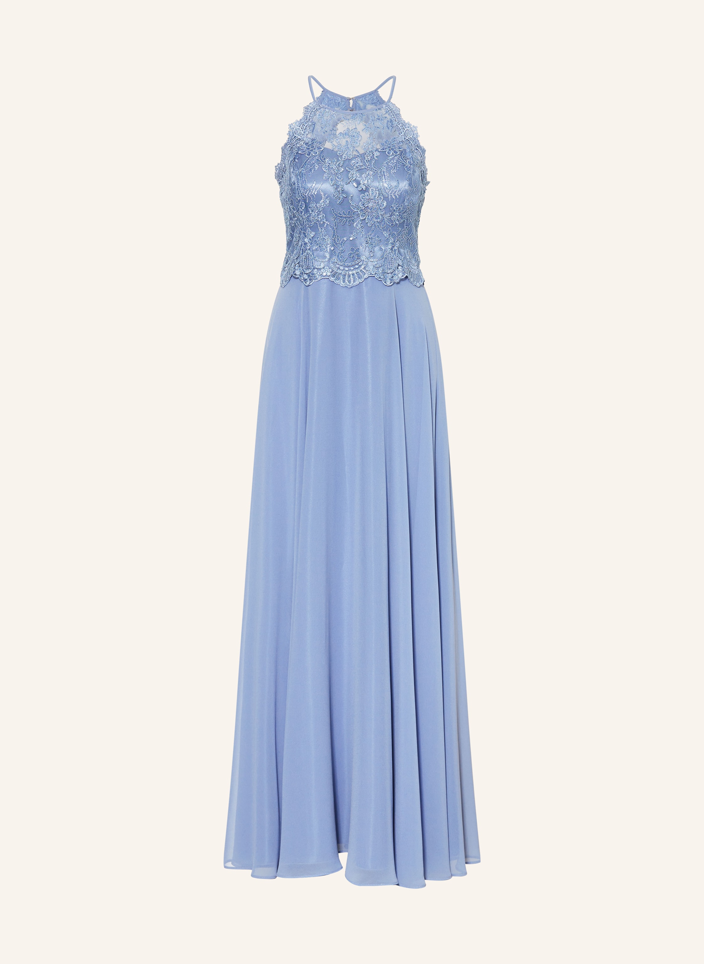 VM Vera Mont Abendkleid mit Spitze und Pailletten